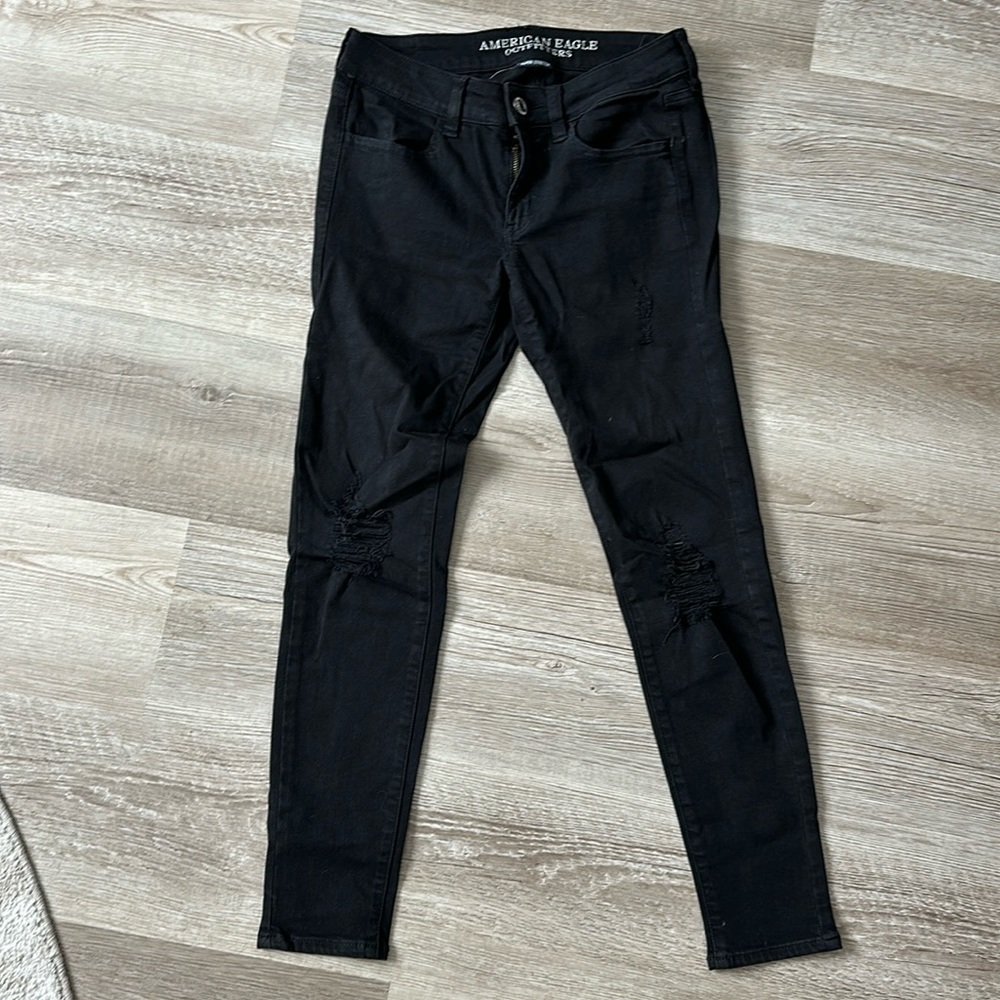 American Eagle Black Jegging